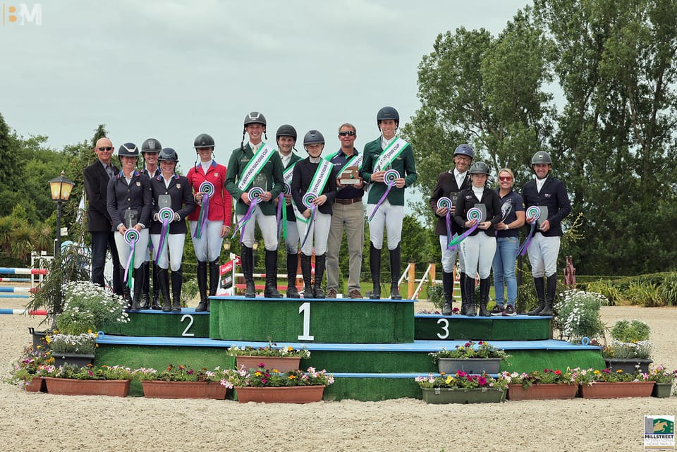 Press Release: Ireland is on top of the world in Millstreet Nations Cup